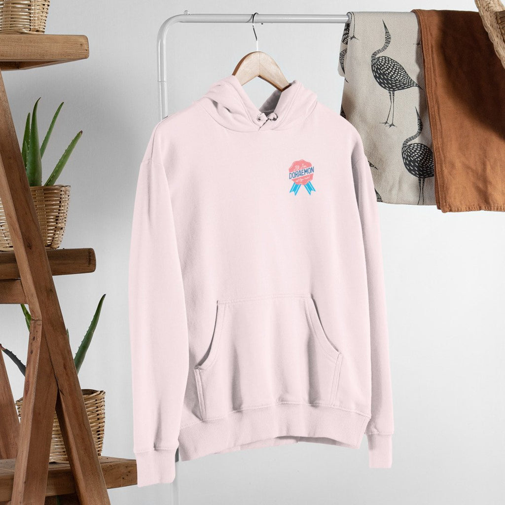I am Doraemon Unisex Hooded Sweatshirt — Light Pink