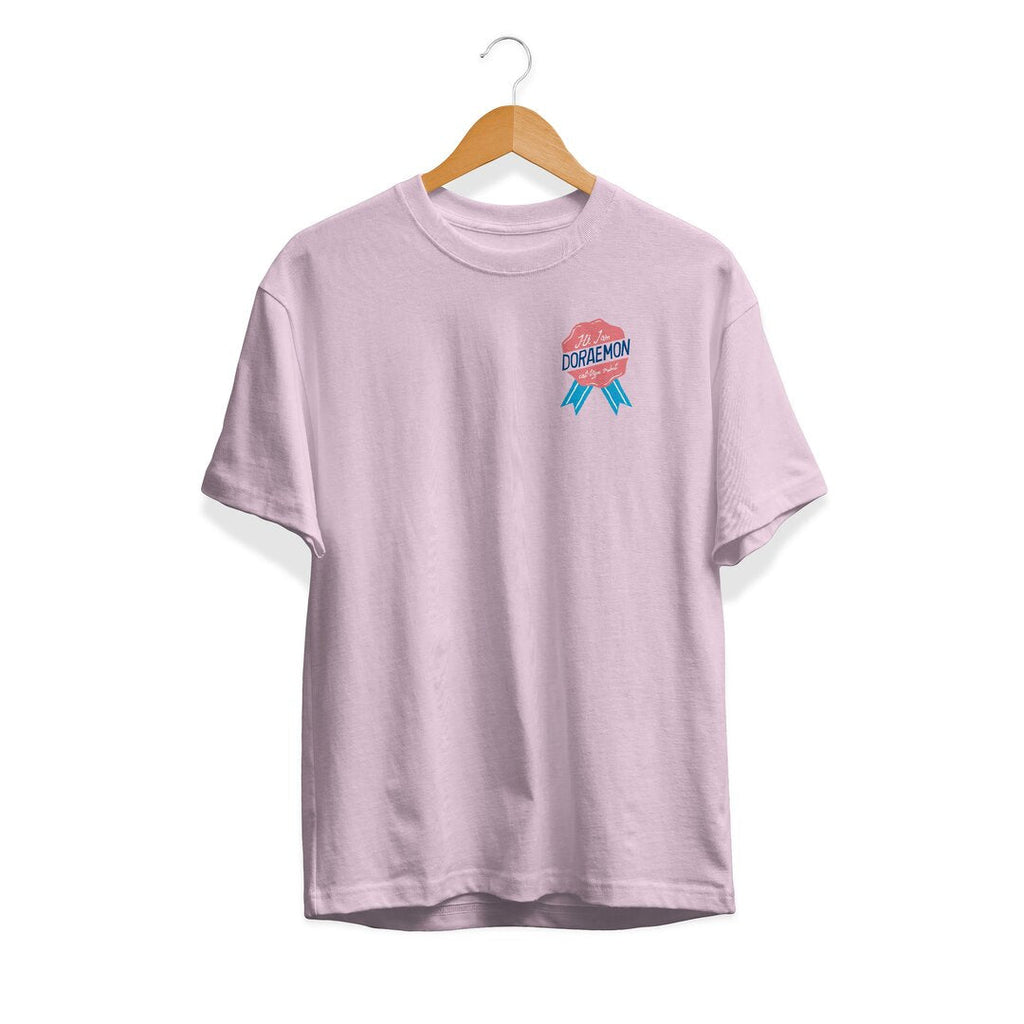 I am Doraemon Unisex Half Sleeve T-Shirt — Light Pink