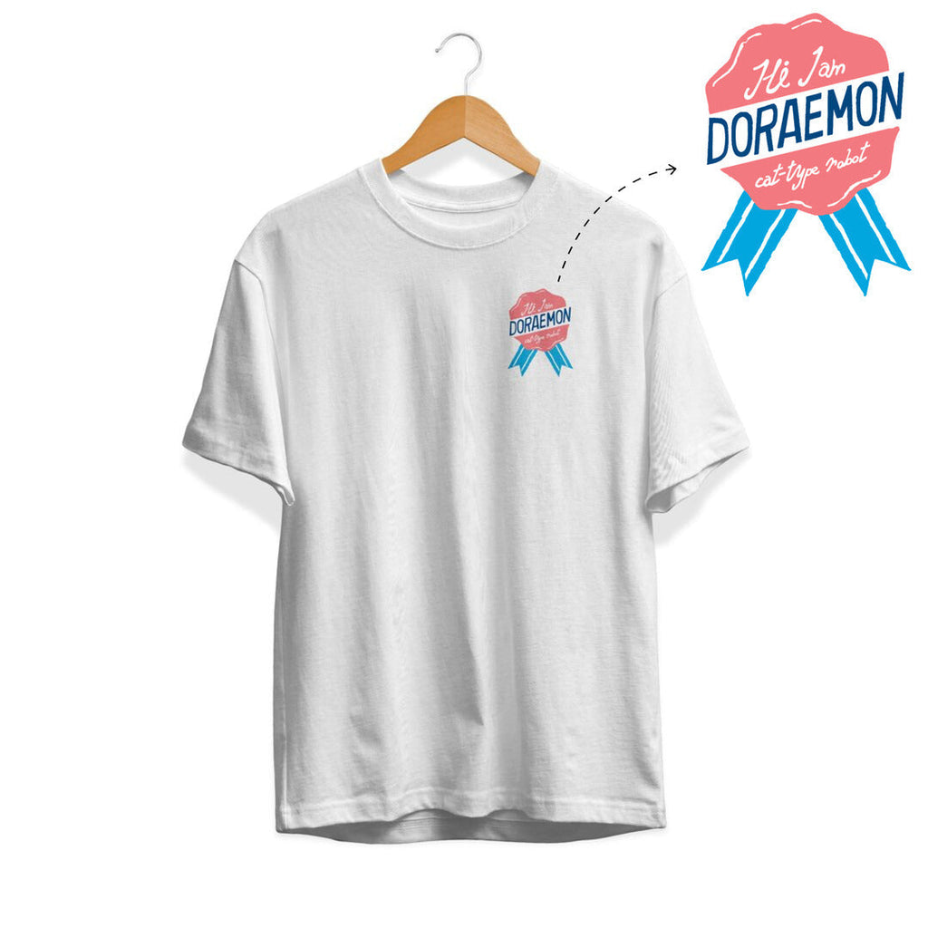I am Doraemon Unisex Half Sleeve T-Shirt — front view