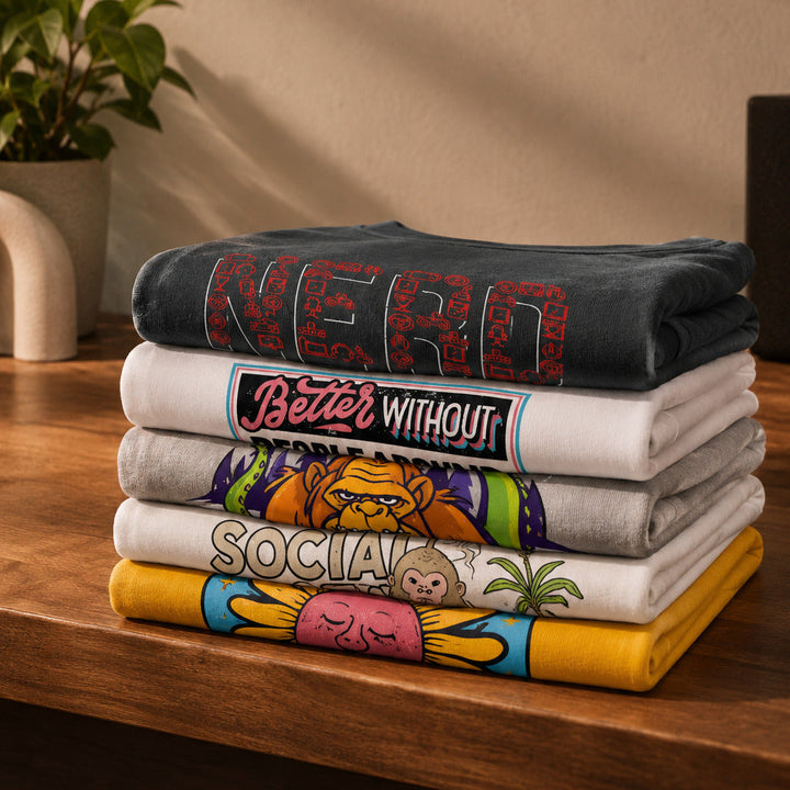 Introvert Energy Pack — 5 Tees