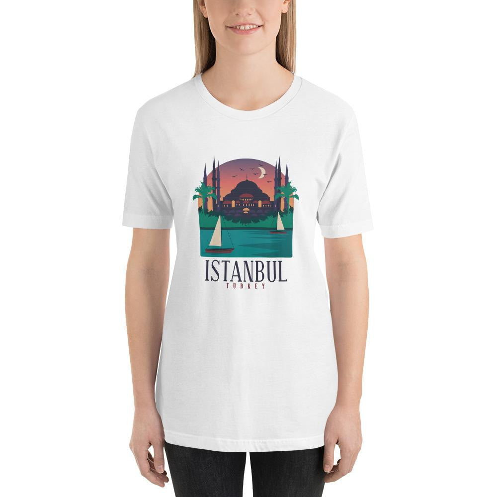 Istanbul Turkey Half Sleeve T-Shirt