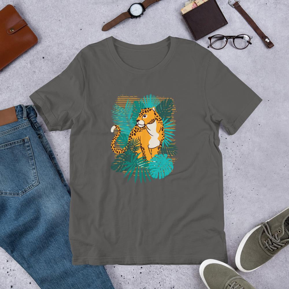 Jungle Jaguar Half Sleeve T-Shirt