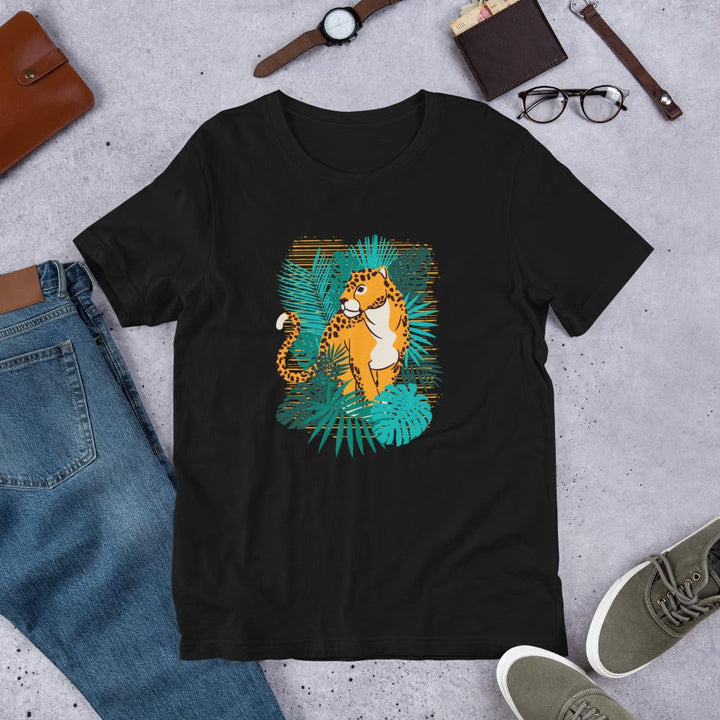 Jungle Jaguar Half Sleeve T-Shirt