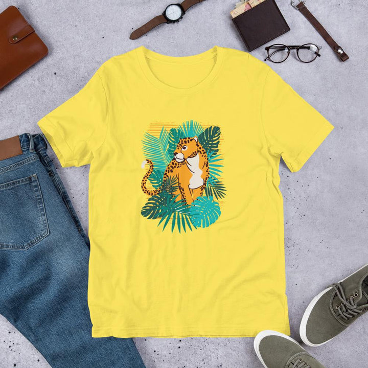 Jungle Jaguar Half Sleeve T-Shirt