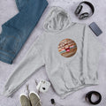 Jupiter Cartoon science hoodie front graphic – Fourth Dimension Club