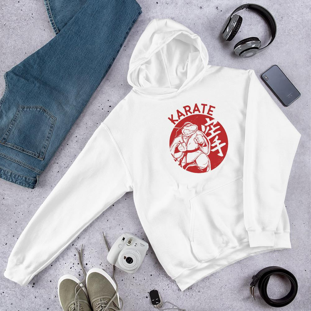 Karate Turtle graphic hoodie – Fourth Dimension Club