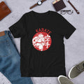 Karate Turtle Half Sleeve T-Shirt — Black