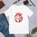 Karate Turtle Half Sleeve T-Shirt — White