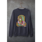 King Lion Unisex Sweatshirt — Navy