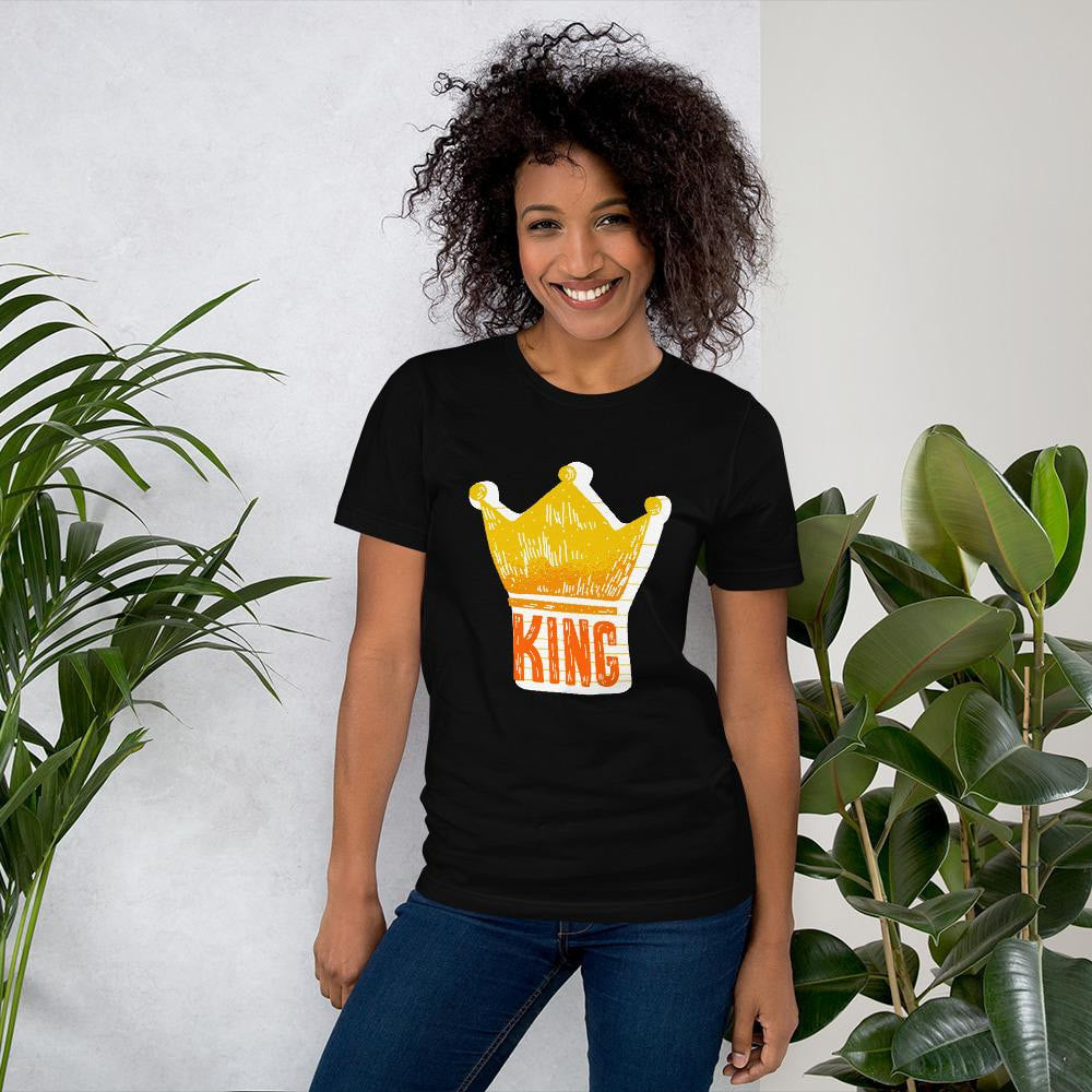 King With Crown Half Sleeve T-Shirt — detail view 11