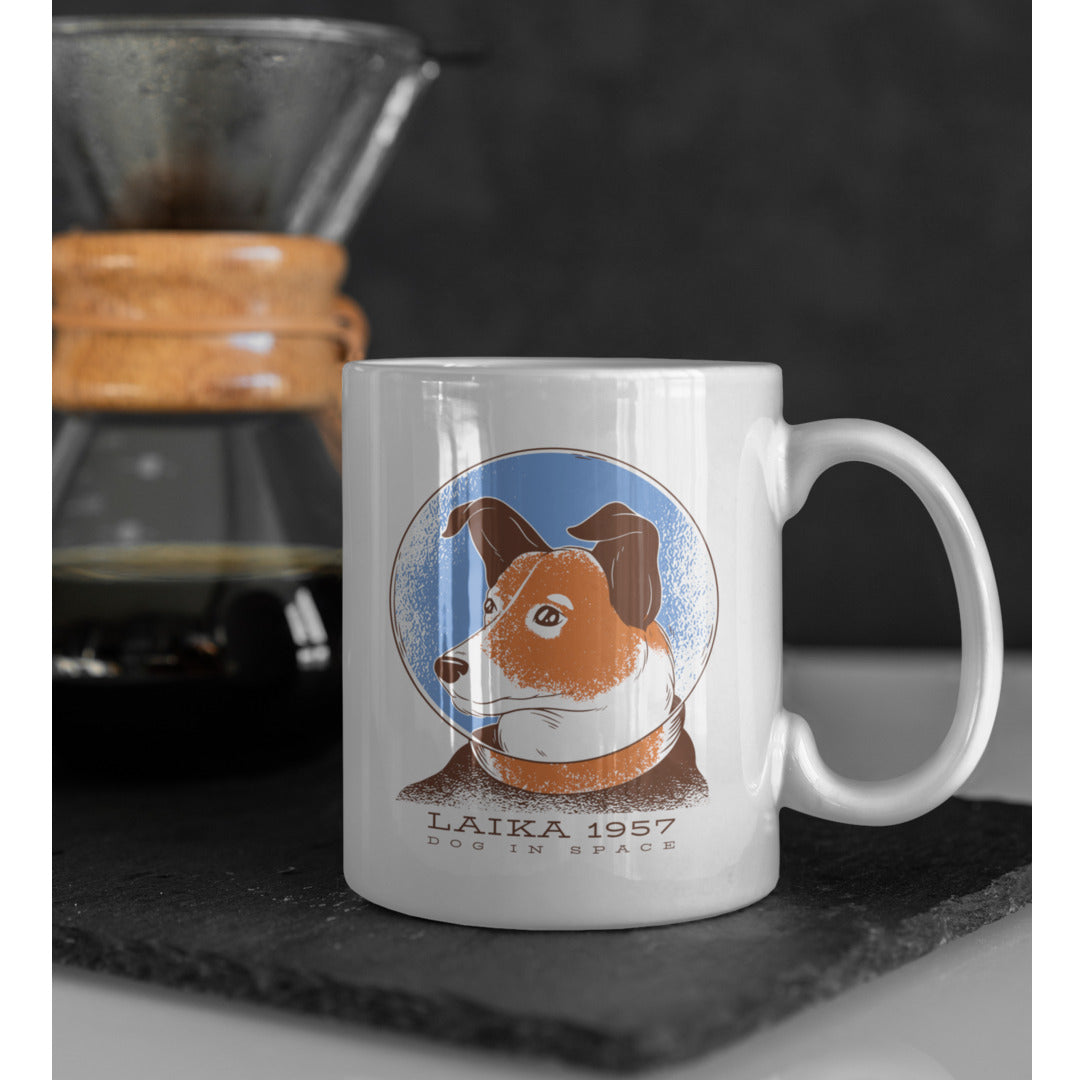 Laika 1957 coffee mug – Fourth Dimension Club