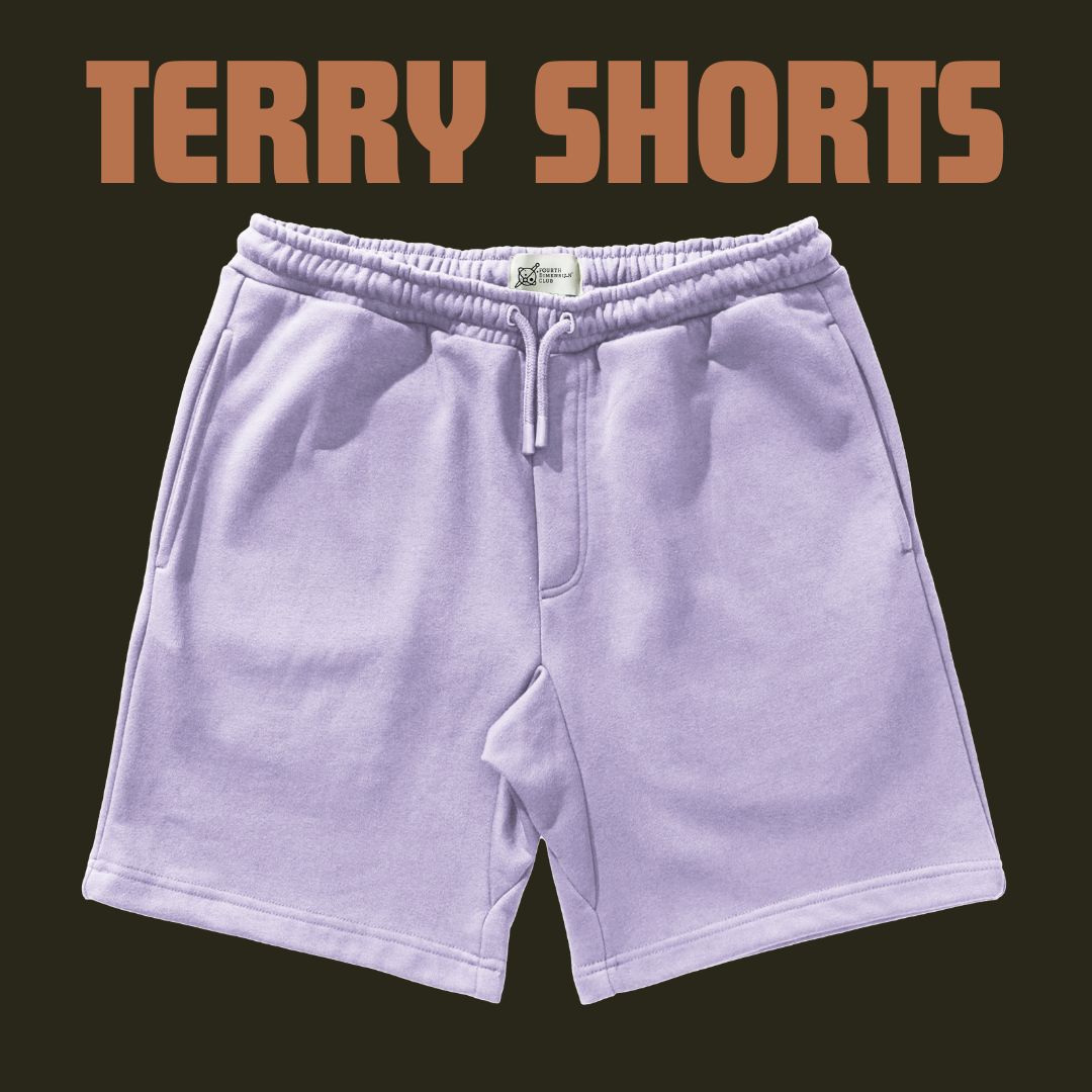 Timeless French Terry Shorts — lavender