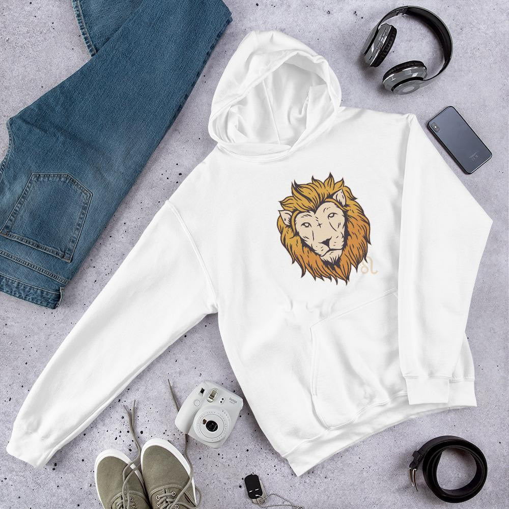Leo Zodiac graphic hoodie – Fourth Dimension Club