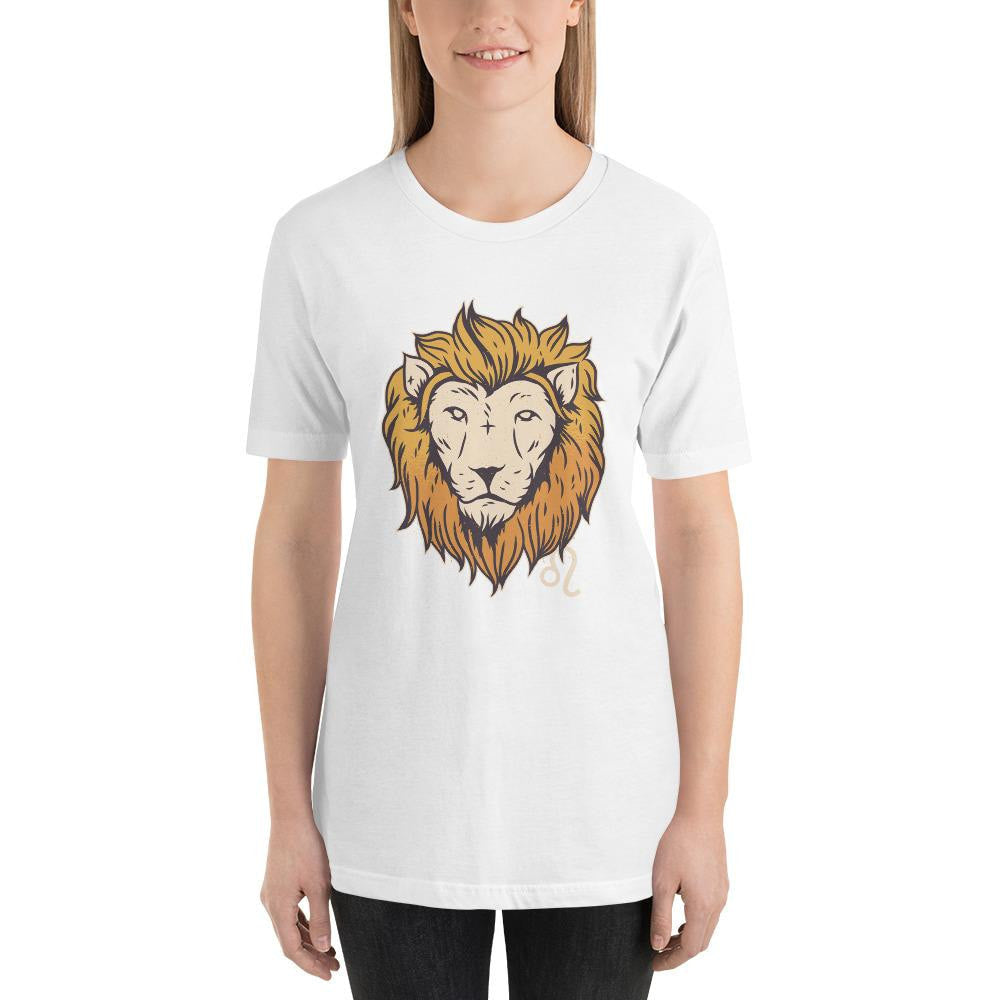 Leo Zodiac Half Sleeve T-Shirt — detail view 10