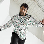 Leopard Pattern Unisex Sweatshirt — detail view 2