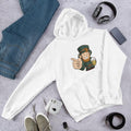 Winking Leprechaun graphic hoodie – Fourth Dimension Club