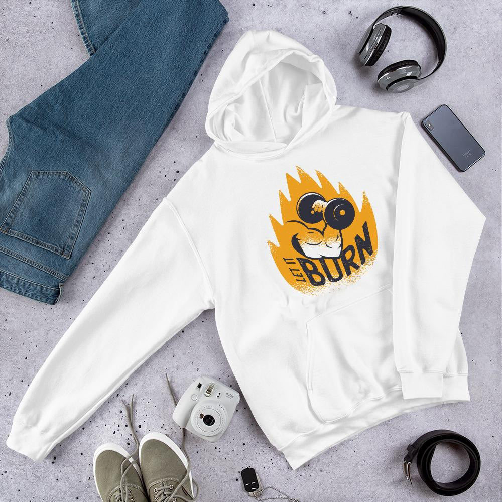 Let It Burn graphic hoodie – Fourth Dimension Club