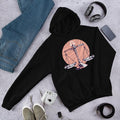 Libra Zodiac Unisex Hooded Sweatshirt — Black