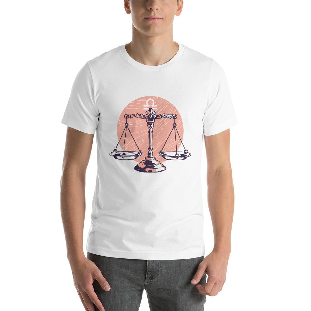 Libra Zodiac Half Sleeve T-Shirt — detail view 11