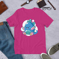 Baby Dino Half Sleeve T-Shirt — Pink