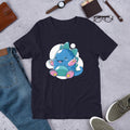 Baby Dino Half Sleeve T-Shirt — Navy