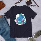 Baby Dino Half Sleeve T-Shirt — Navy