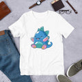 Baby Dino Half Sleeve T-Shirt — White