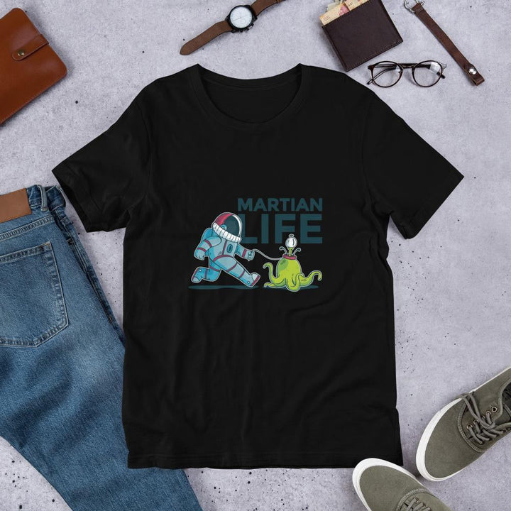 Martian Life Unisex Half Sleeve T-Shirt #Plus-sizes
