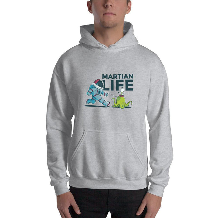 Martian Life Unisex Hooded Sweatshirt