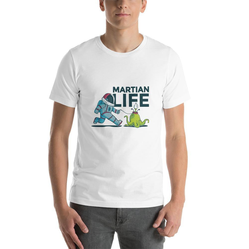 Martian Life Unisex Half Sleeve T-Shirt #Plus-sizes