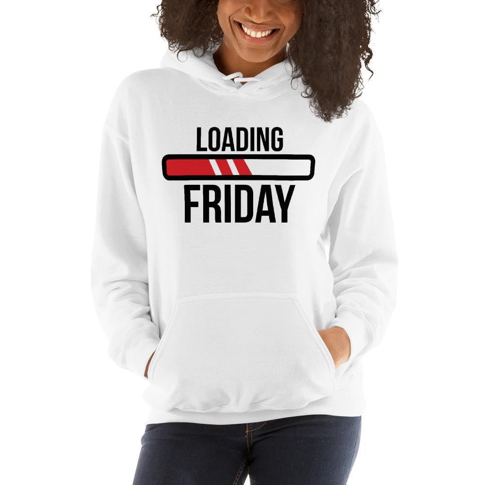 Loading Friday Unisex Hooded Sweatshirt — detail view 3
