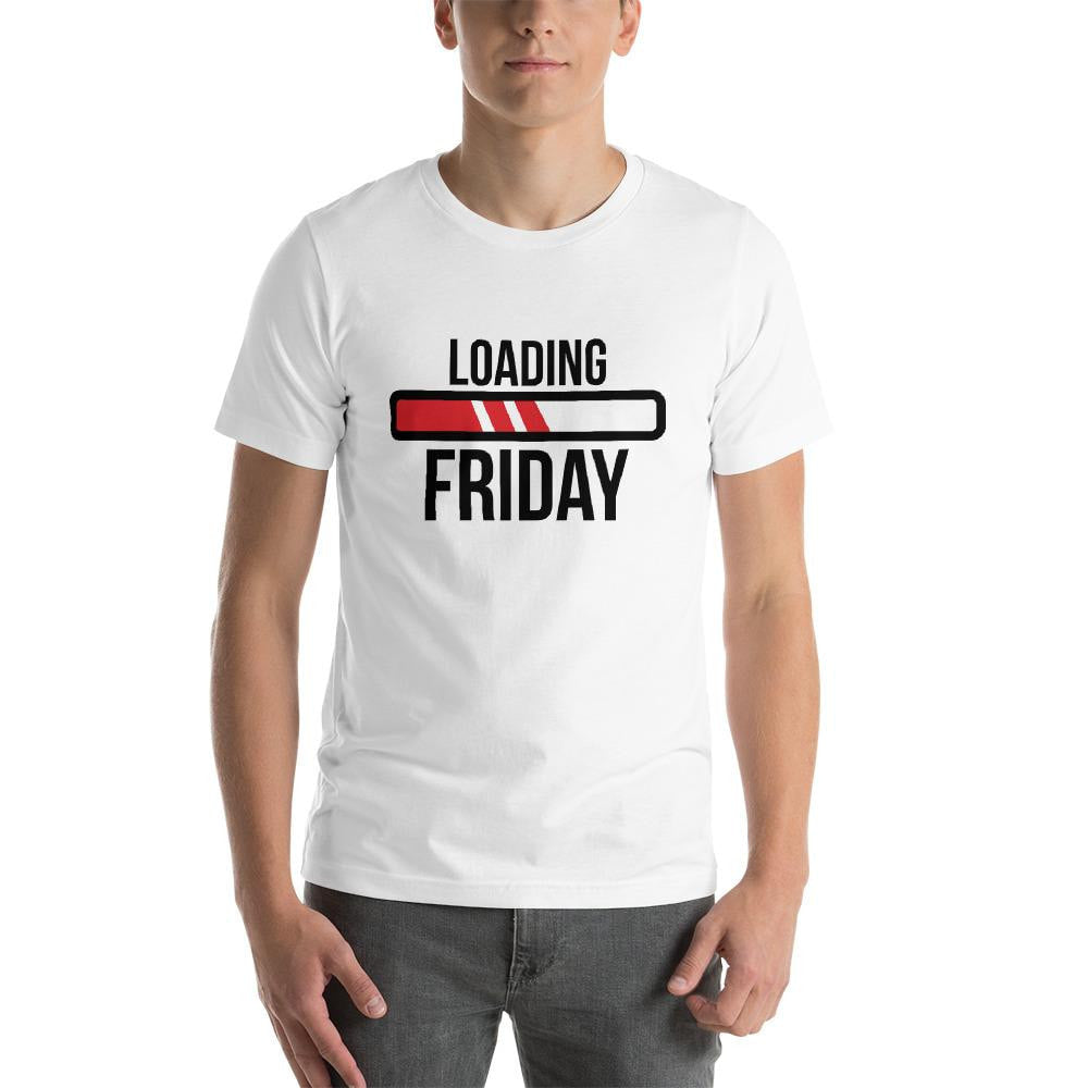 Loading Friday Half Sleeve T-Shirt — White (2)