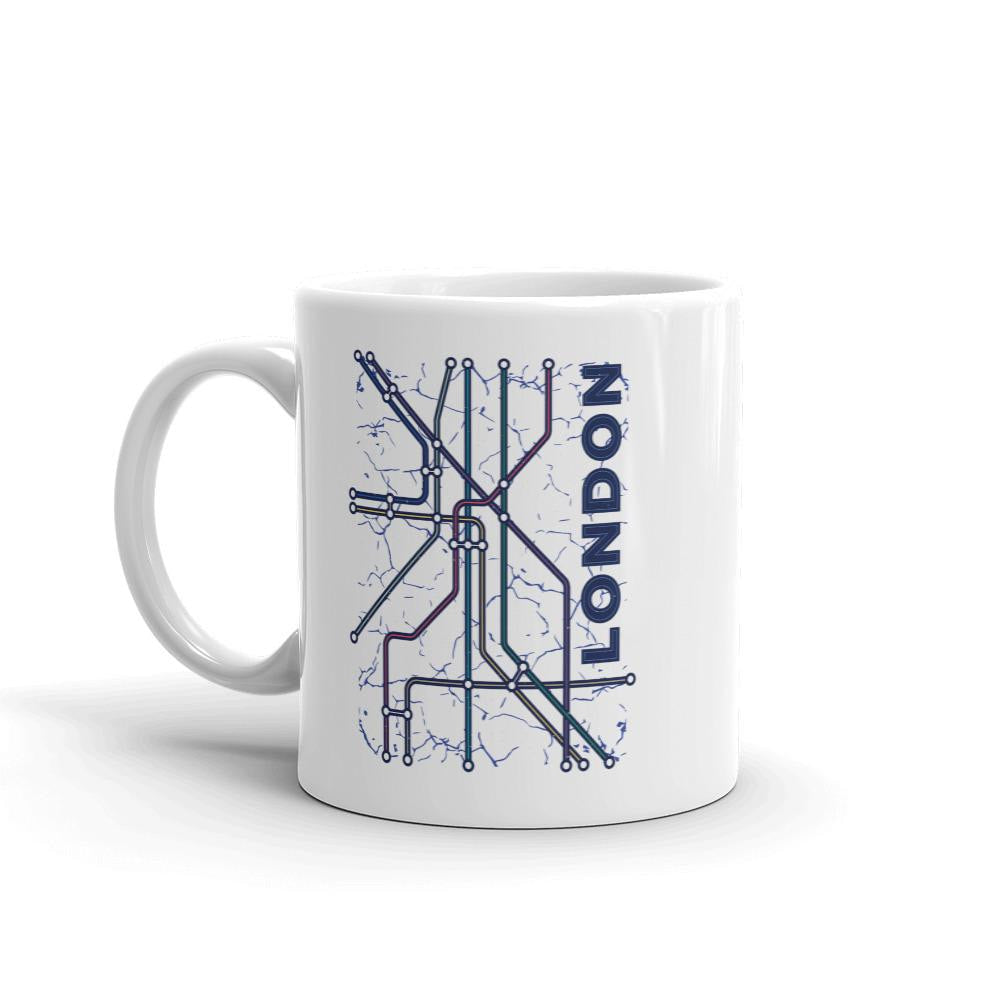 London Underground Coffee Mug — detail view 3