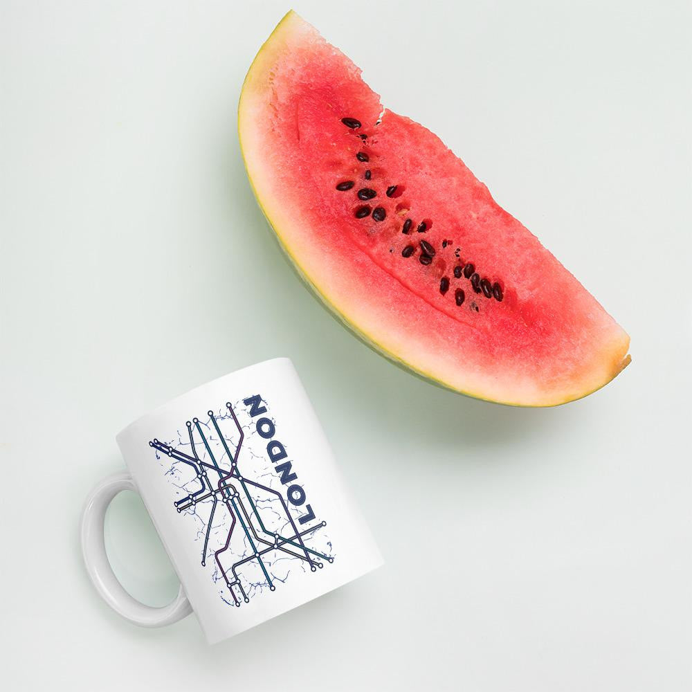 London Underground Coffee Mug — detail view 5