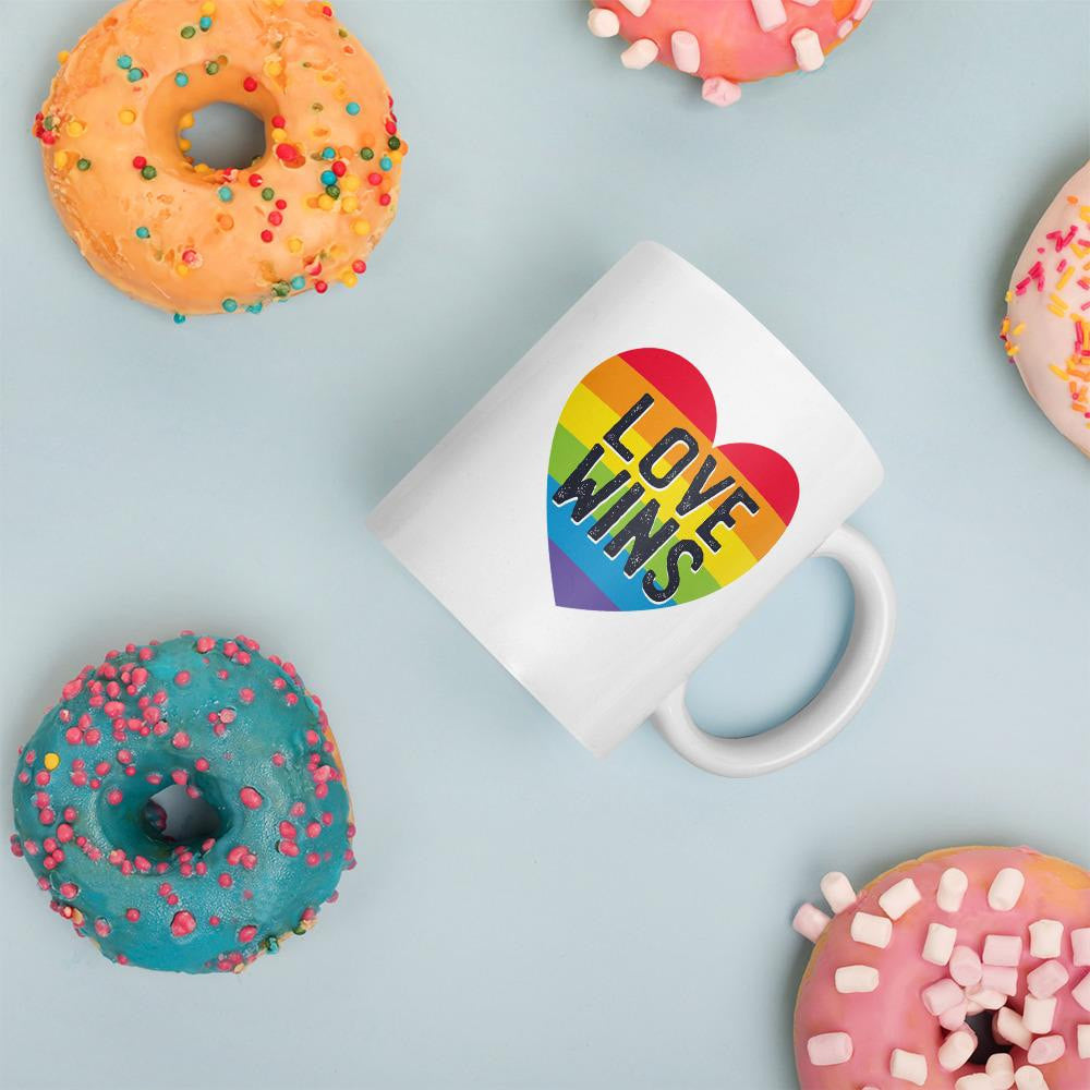 Love Wins coffee mug – Fourth Dimension Club