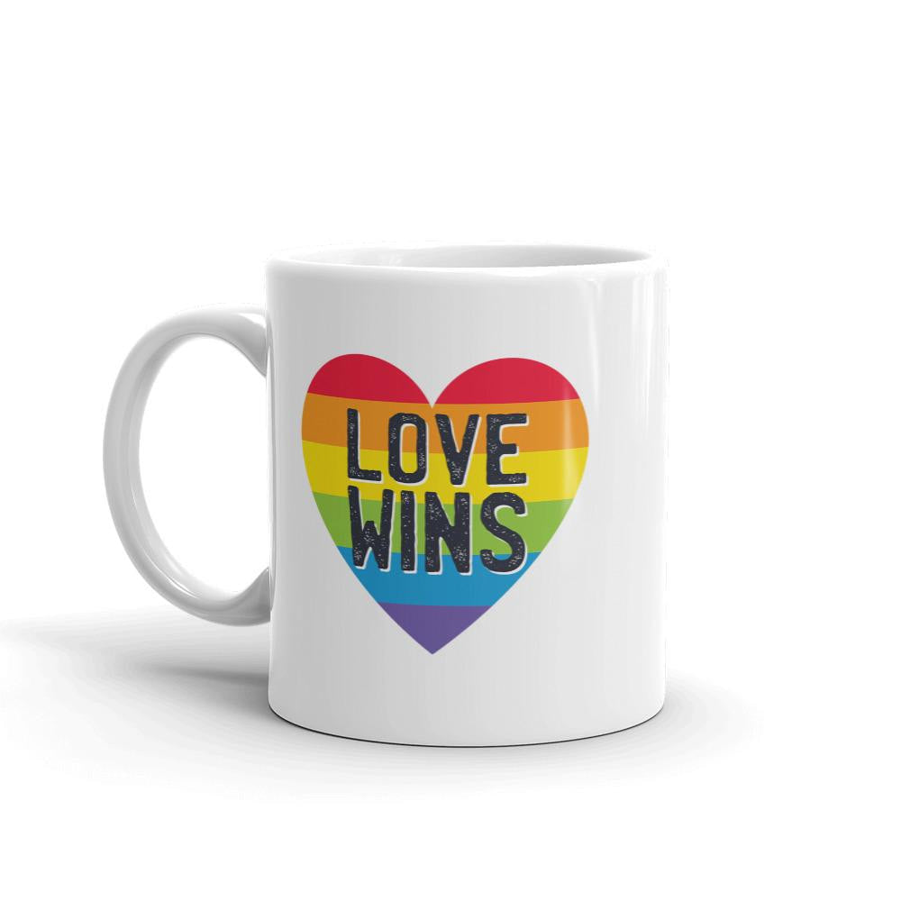 Love Wins Coffee Mug — detail view 3