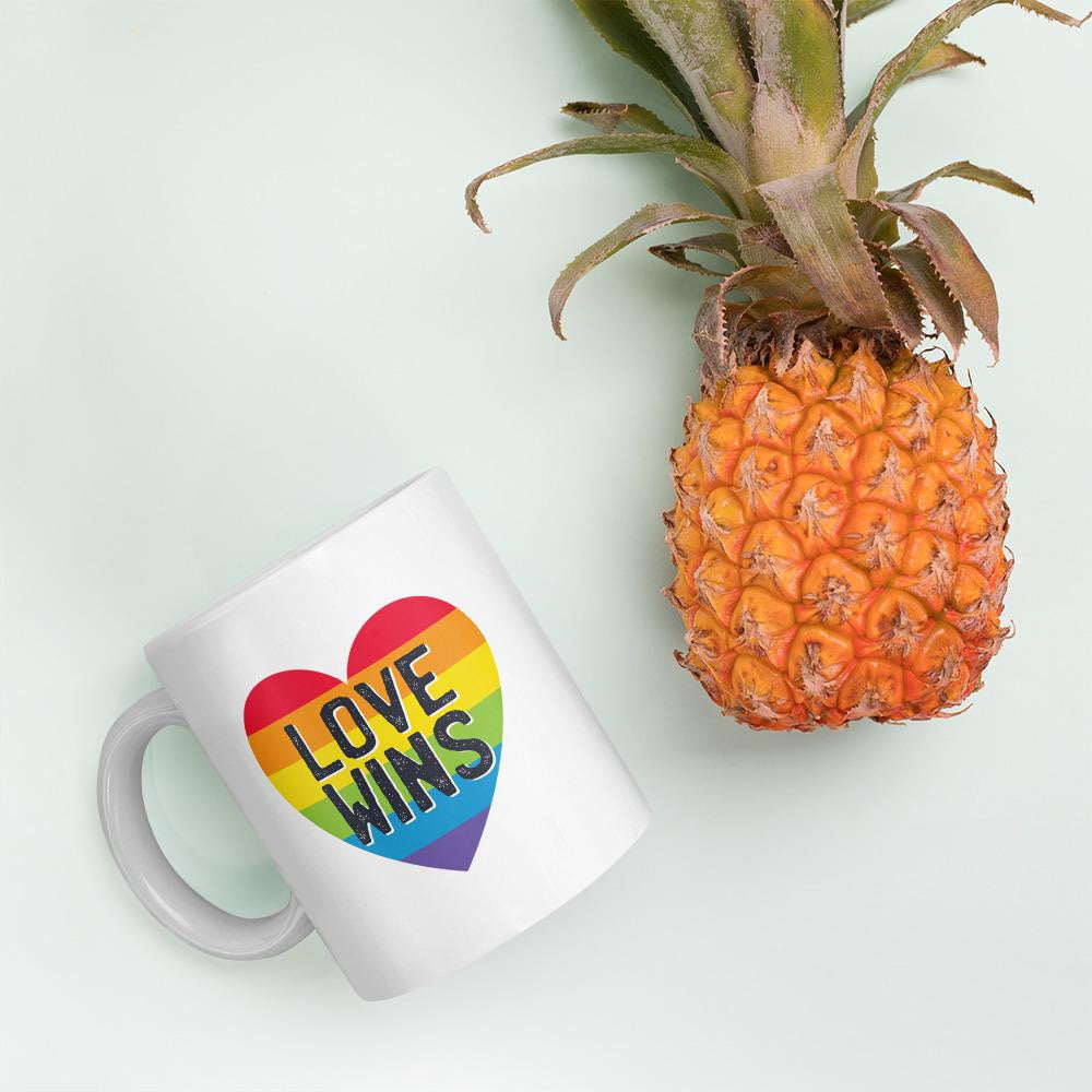Love Wins Coffee Mug — detail view 4