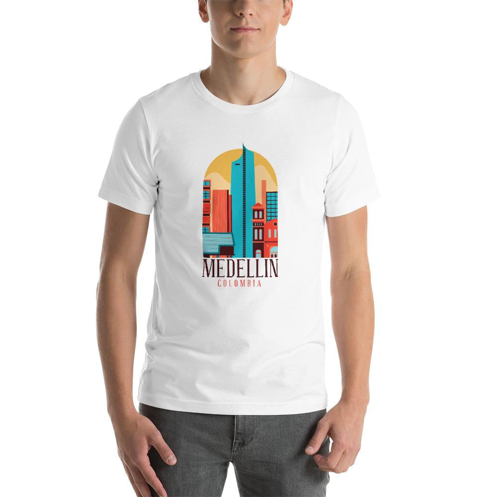 Medellin Colombia Half Sleeve T-Shirt — detail view 2