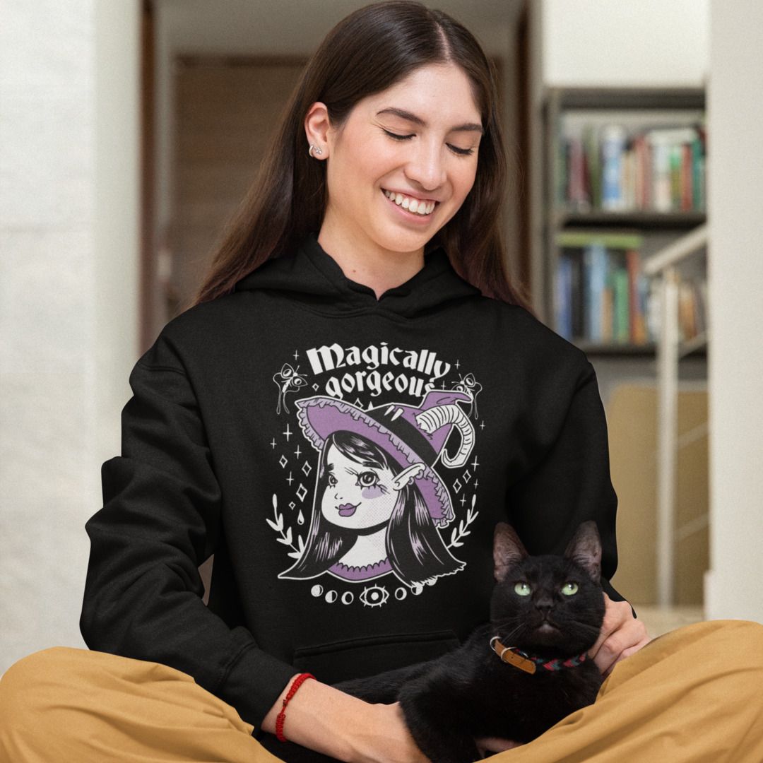 Magically Gorgeous graphic hoodie – Fourth Dimension Club