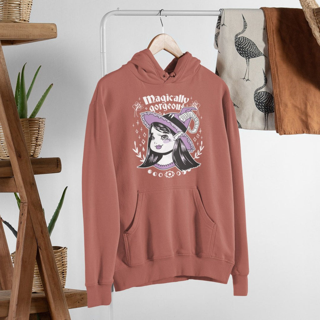 Magically Gorgeous Unisex Hooded Sweatshirt — Coral