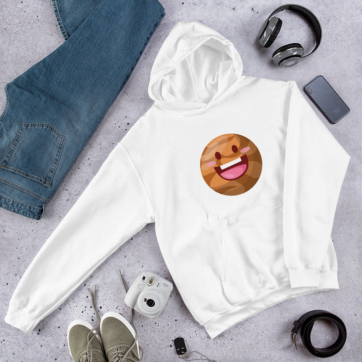 Mars Cartoon Unisex Hooded Sweatshirt