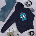 Master Hedgehog Unisex Hooded Sweatshirt — Navy