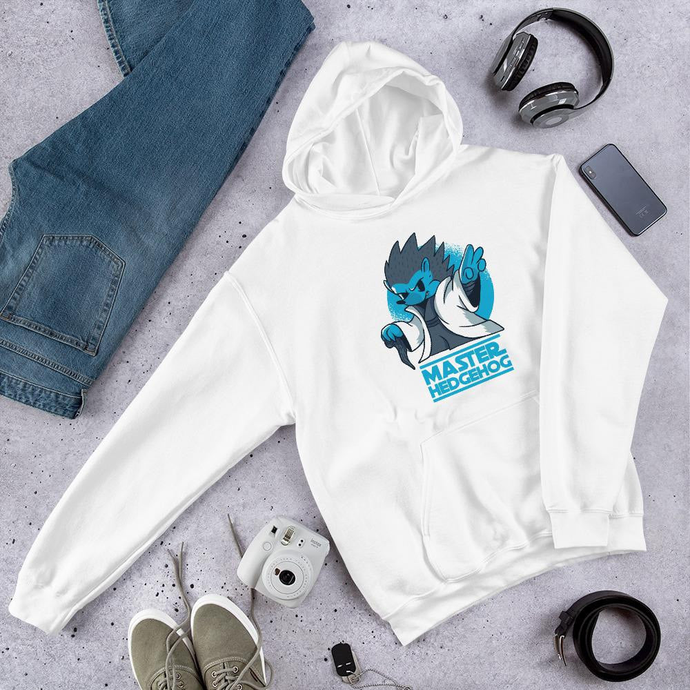 Master Hedgehog graphic hoodie – Fourth Dimension Club