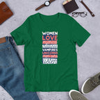 Men Who Listen Half Sleeve T-Shirt — Green