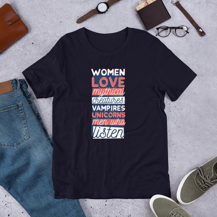 Men Who Listen Half Sleeve T-Shirt