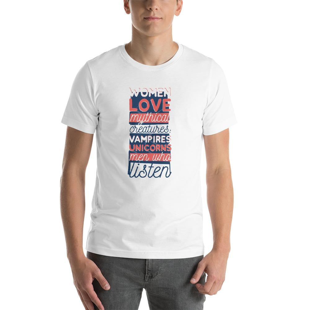 Men Who Listen Half Sleeve T-Shirt