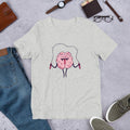 Jumping Rope Brain science tee front graphic – Fourth Dimension Club