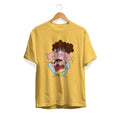 Misae & Shinchan Unisex Half Sleeve T-Shirt — Yellow