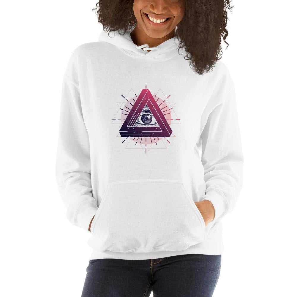 Mystic Eye Unisex Hooded Sweatshirt — detail view 5
