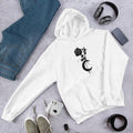Moon Rose graphic hoodie – Fourth Dimension Club